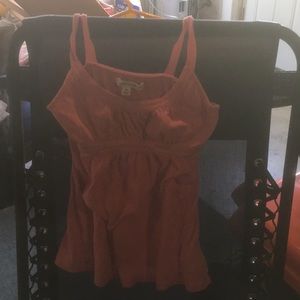 Abercrombie pink strap tunic